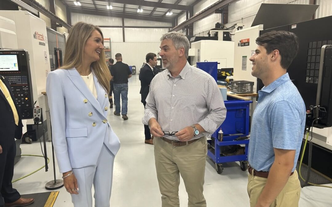 U.S. Small Business Administrator Kelly Loeffler visits Aerotech Machining