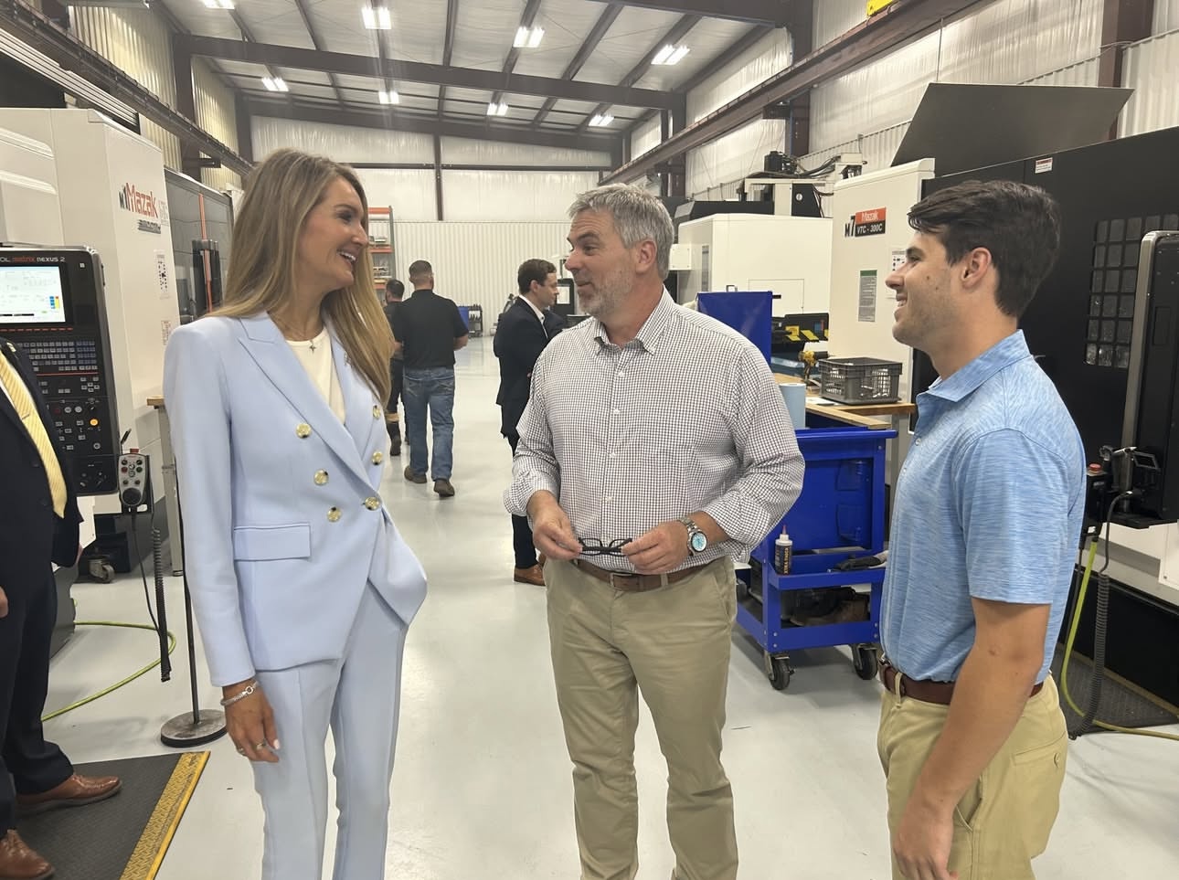 U.S. Small Business Administrator Kelly Loeffler visits Aerotech Machining