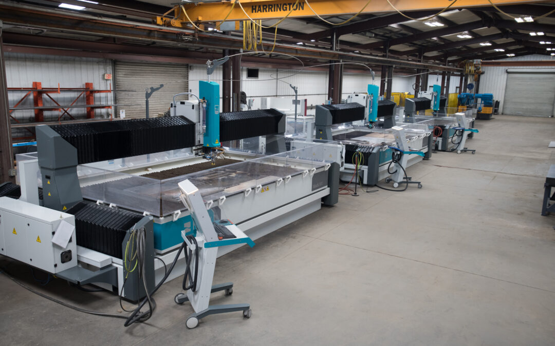 Aerotech Machining increases its waterjet cutting capabilities with the purchase of three Flow Mach 500 waterjets