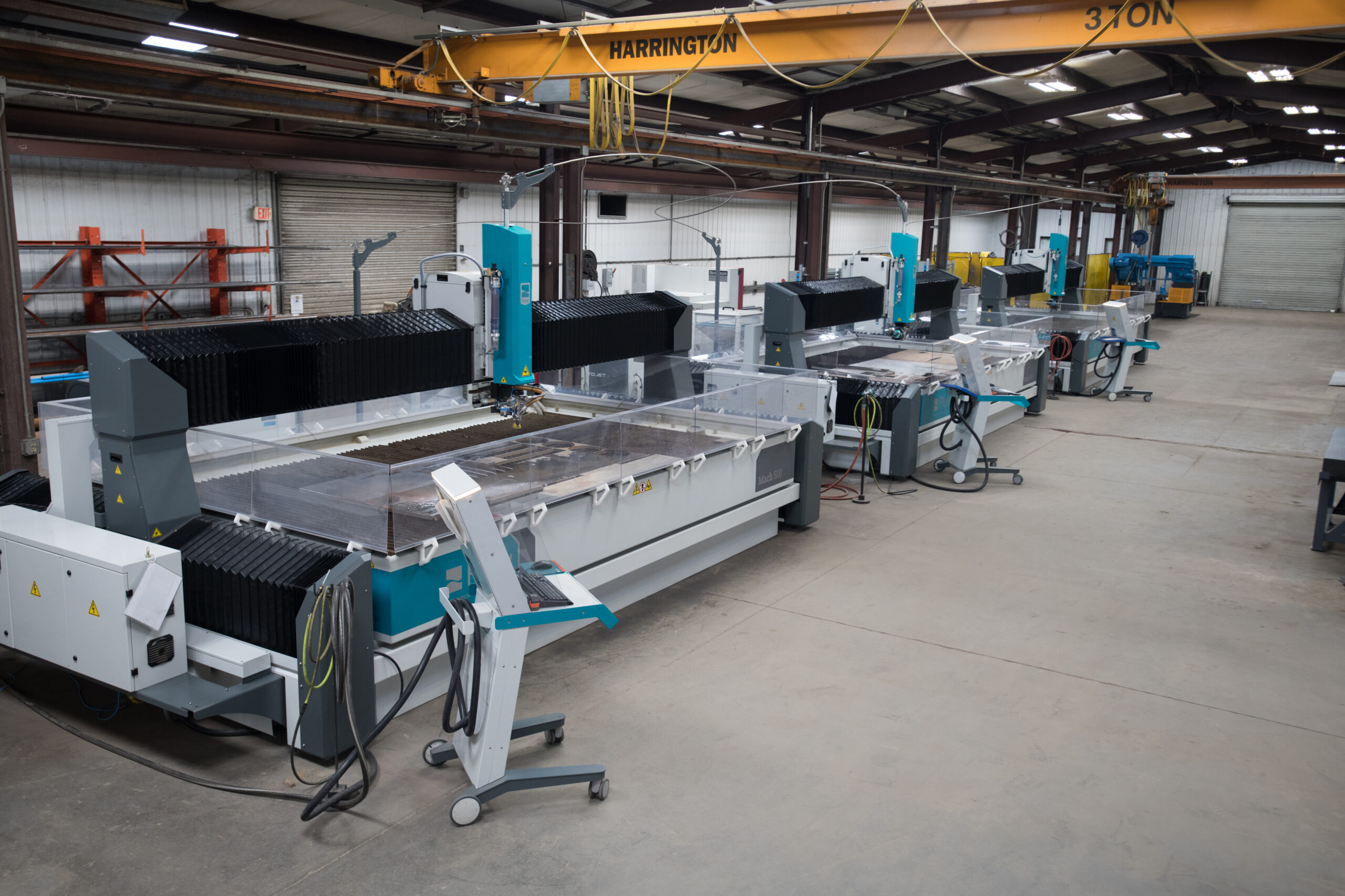 Aerotech Machining increases its waterjet cutting capabilities with the purchase of three Flow Mach 500 waterjets